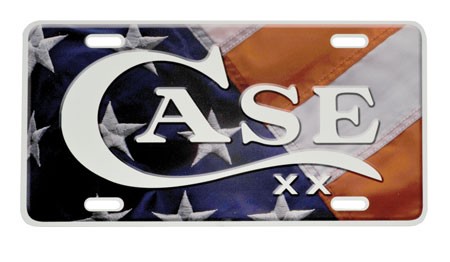 Case USA Flag License Plate