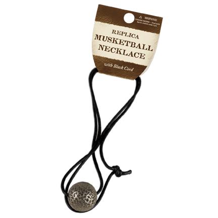 Replica Civil War Musketball Necklace