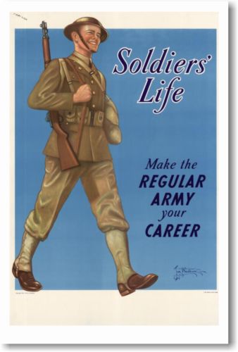 Soldier's Life 11 x 17 Poster in Sleeve