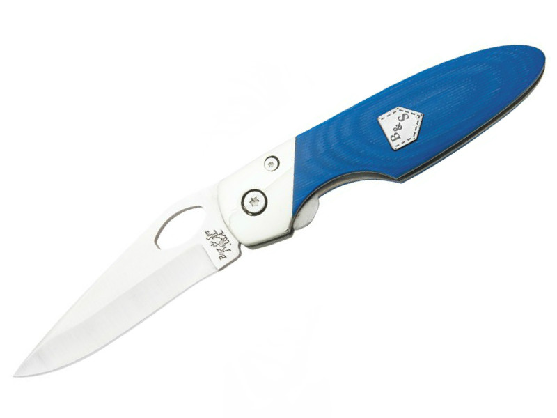 Bear Blue Jean Blue G10 Sideliner Lock Knife
