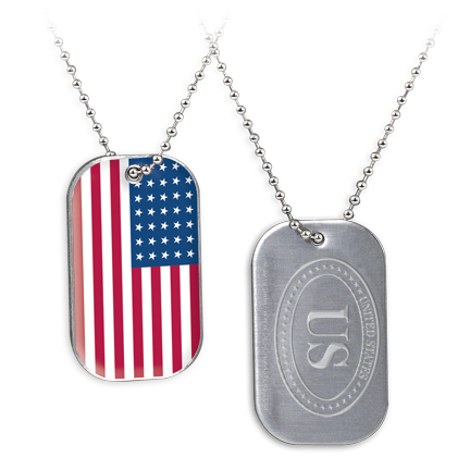 dog tag flag