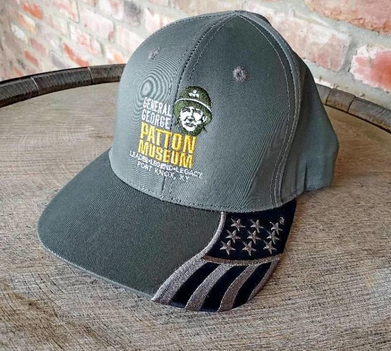 Patton Museum Fort Knox Kentucky OD Green Tactical Hat - Red Hill Cutlery