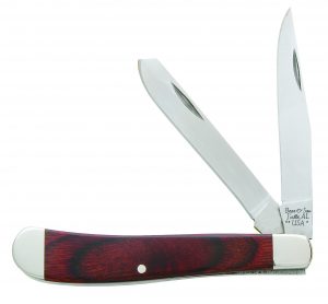 Bear Rosewood Slimline Trapper Knife