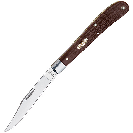 Case Brown Synthetic Slimline Trapper