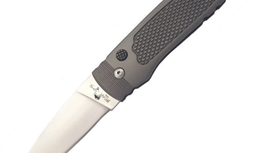Bear OPS Grey Stainless Steel Auto Incognito Knife