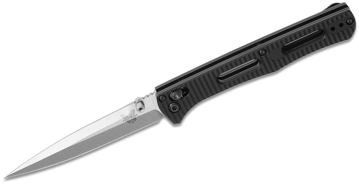 Benchmade 417 Black Aluminum FACT Knife