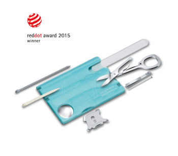 Victorinox Swiss Army Ice Blue Nail Care Swisscard