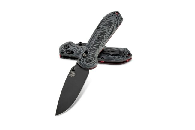 Benchmade 560BK-1 Black & Grey G10 Freek