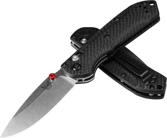 Benchmade Carbon Fiber Red Accent Mini Freek