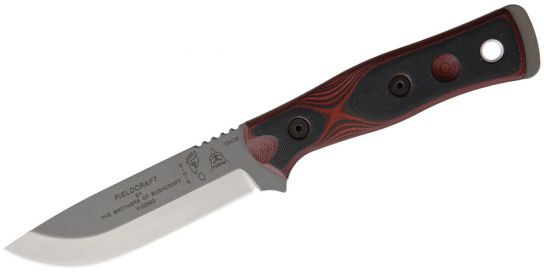 TOPS Red Black G10 Brothers of Bushcraft