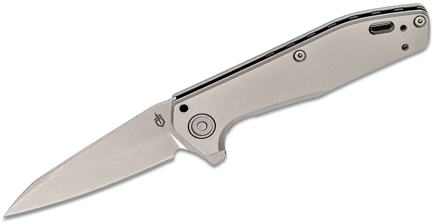 Gerber Urban Grey Aluminum Wharncliffe Fastball Knife - Red Hill