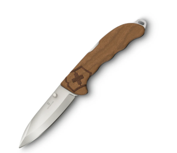 Victorinox Swiss Army Walnut Wood Hunter Pro Knife