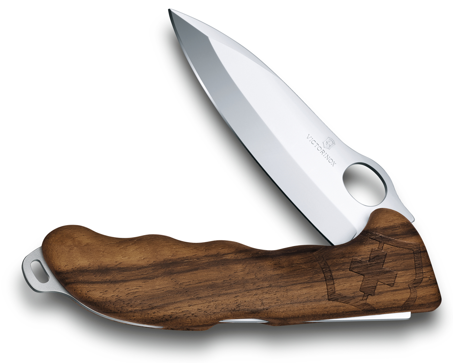 Victorinox Swiss Army Walnut Wood Hunter Pro Knife - Image 2