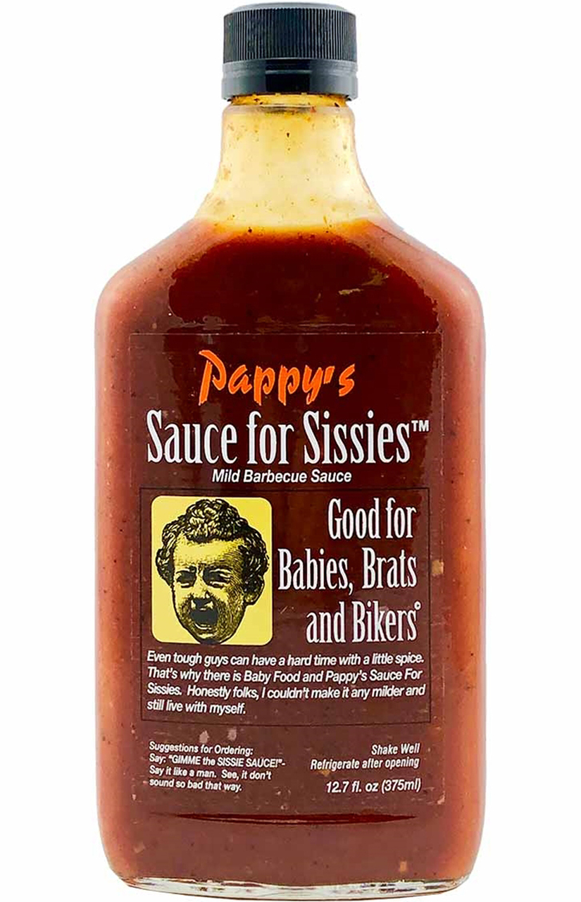 Pappy’s Sauce for Sissies Barbecue Sauce 12.7oz