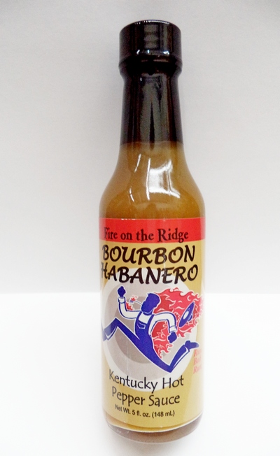Fire on the Ridge Bourbon Habanero Hot Sauce 5oz