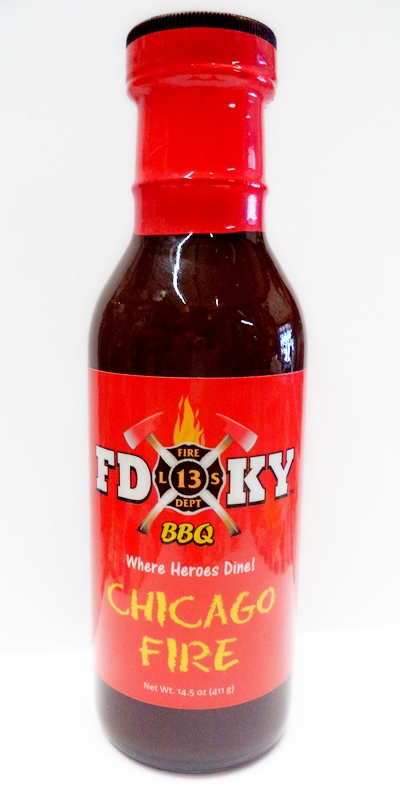 FDKY Chicago Fire Barbecue Sauce 14.5oz