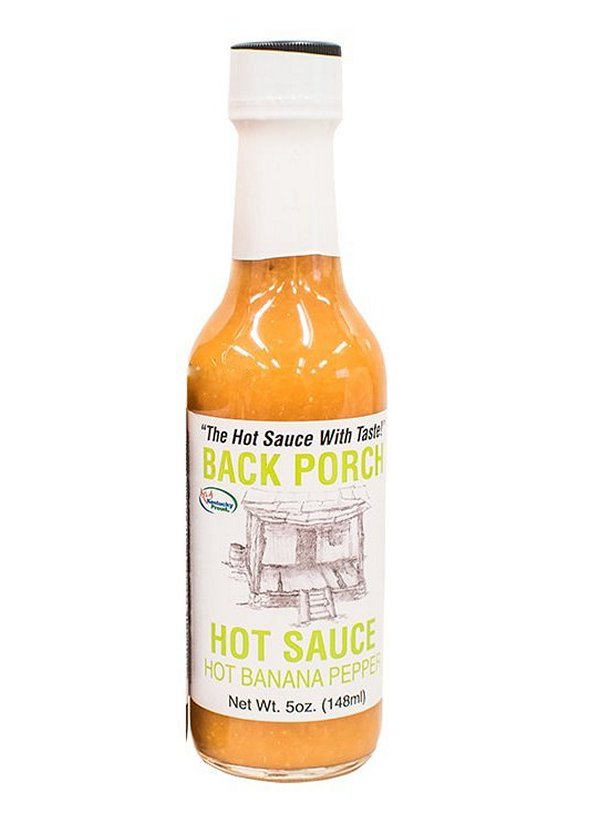 Back Porch Hot Banana Pepper Hot Sauce 5oz