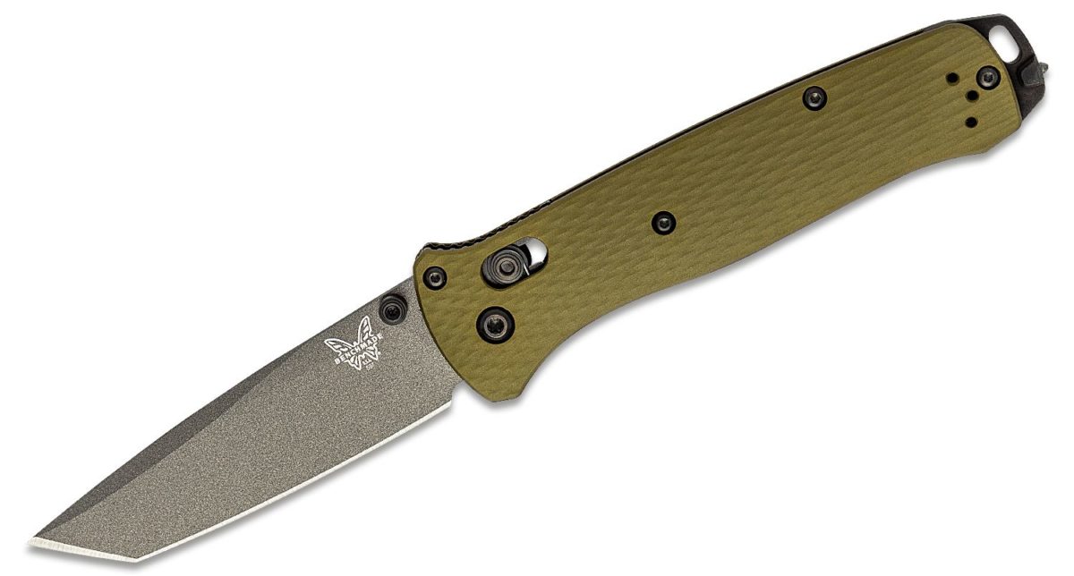Benchmade 537GY-1 Woodland Green Tanto Bailout