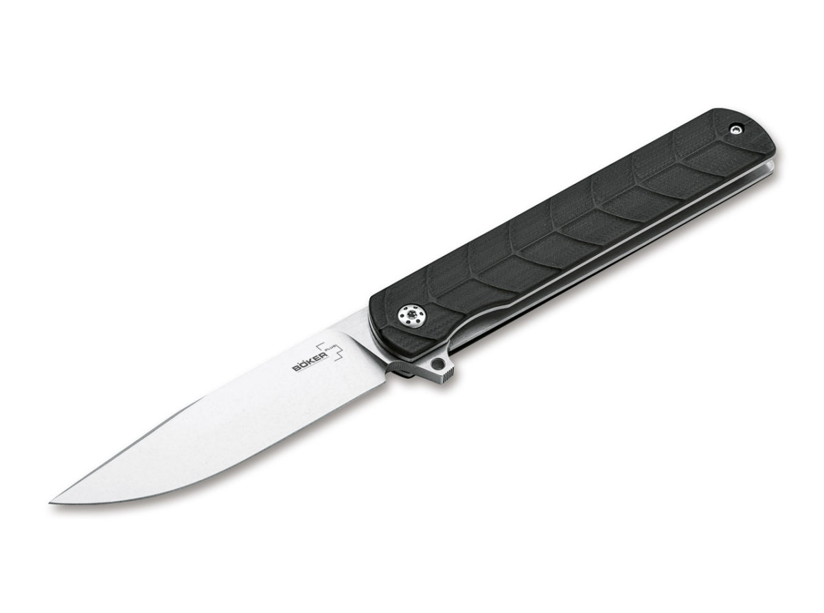 Boker Plus Black G10 Legion Flipper Knife