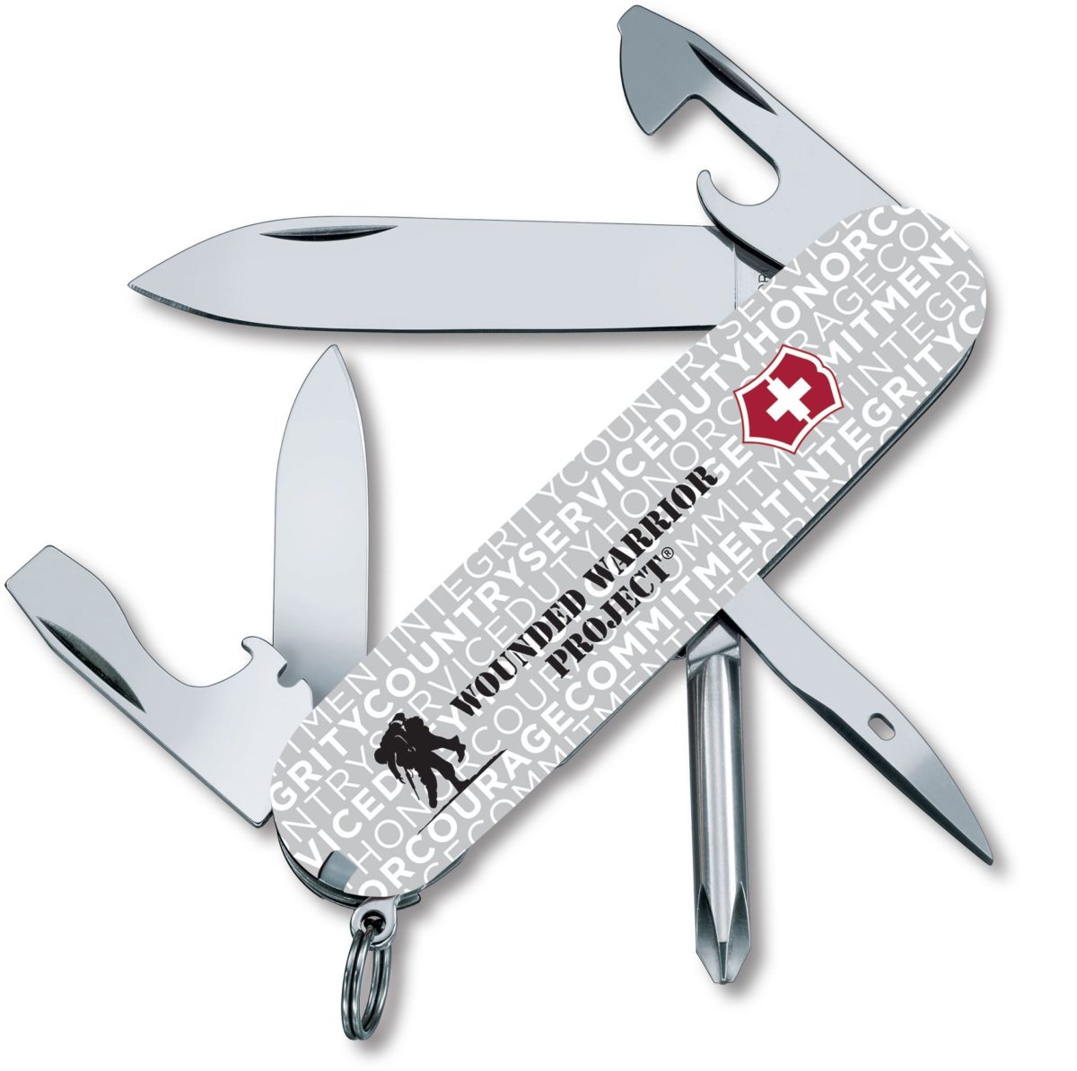 Victorinox Wounded Warrior Project Grey Tinker
