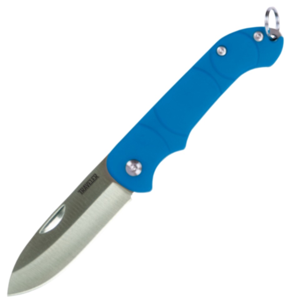 Ontario Blue Traveler KeyChain Knife