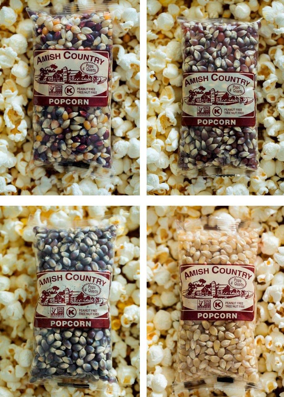 Whirley Pop Popper Amish Popcorn Gift Set Red Hill Cutlery