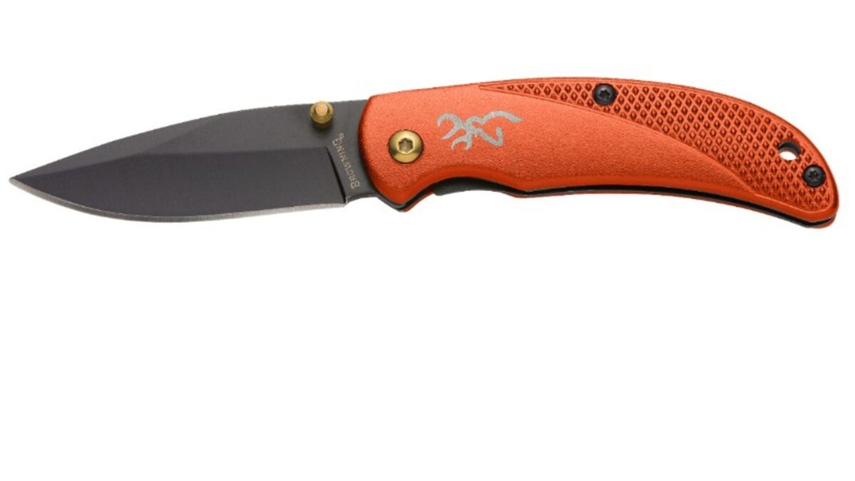 Browning Orange Aluminum Alloy Prism III Knife