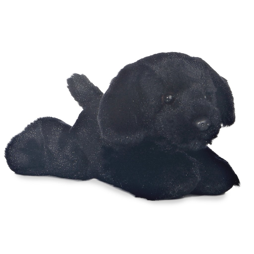 Blackie Dog Mini-Flopsie Plush