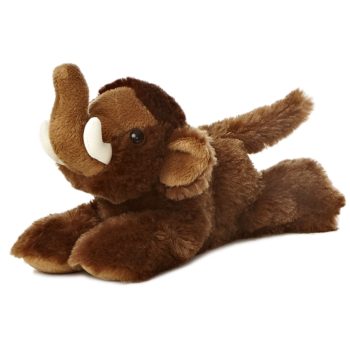 Wooly Mammoth Mini-Flopsie Plush