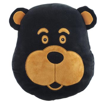 Black Bear Super Soft Pillow