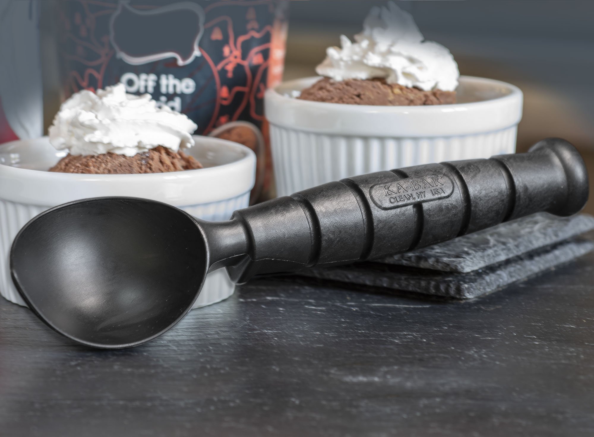 KA-BAR Dessert Destroyer Ice Cream Scoop - Image 2