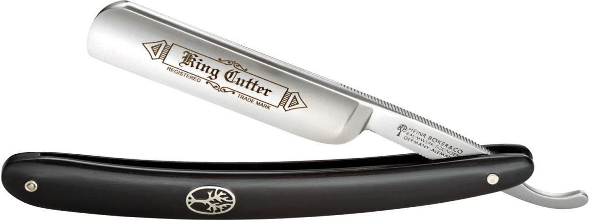 Boker Black King Cutter Straight Razor