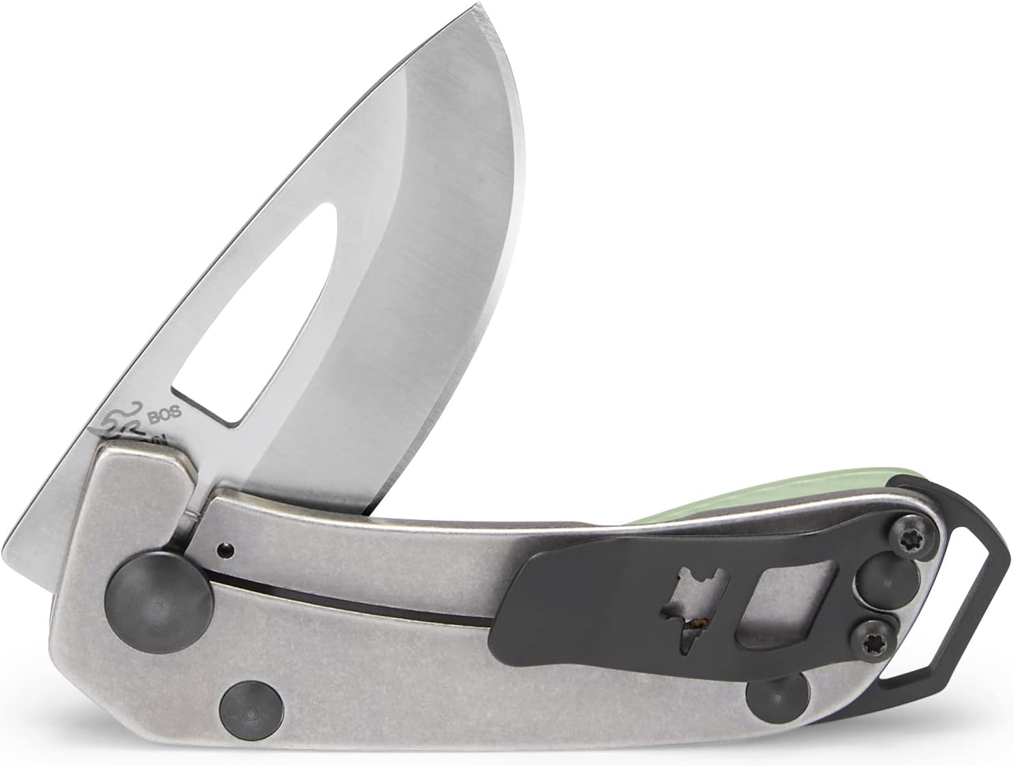 Buck Translucent Jade G10 Budgie - Image 2