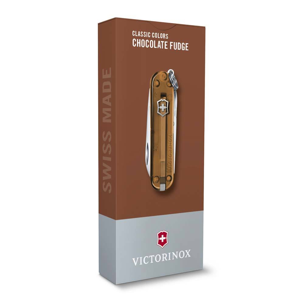 Victorinox Swiss Army Classic SD Chocolate Fudge Translucent - Image 2