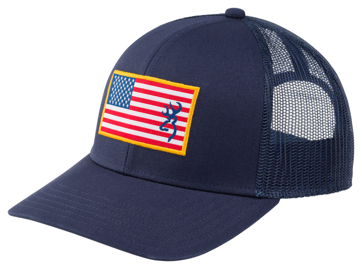 Browning American Flag Glory Blue Hat