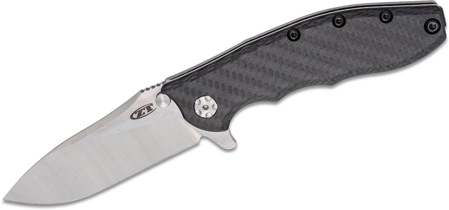 Zero Tolerance 0562CF Carbon Fiber Hinderer Flipper