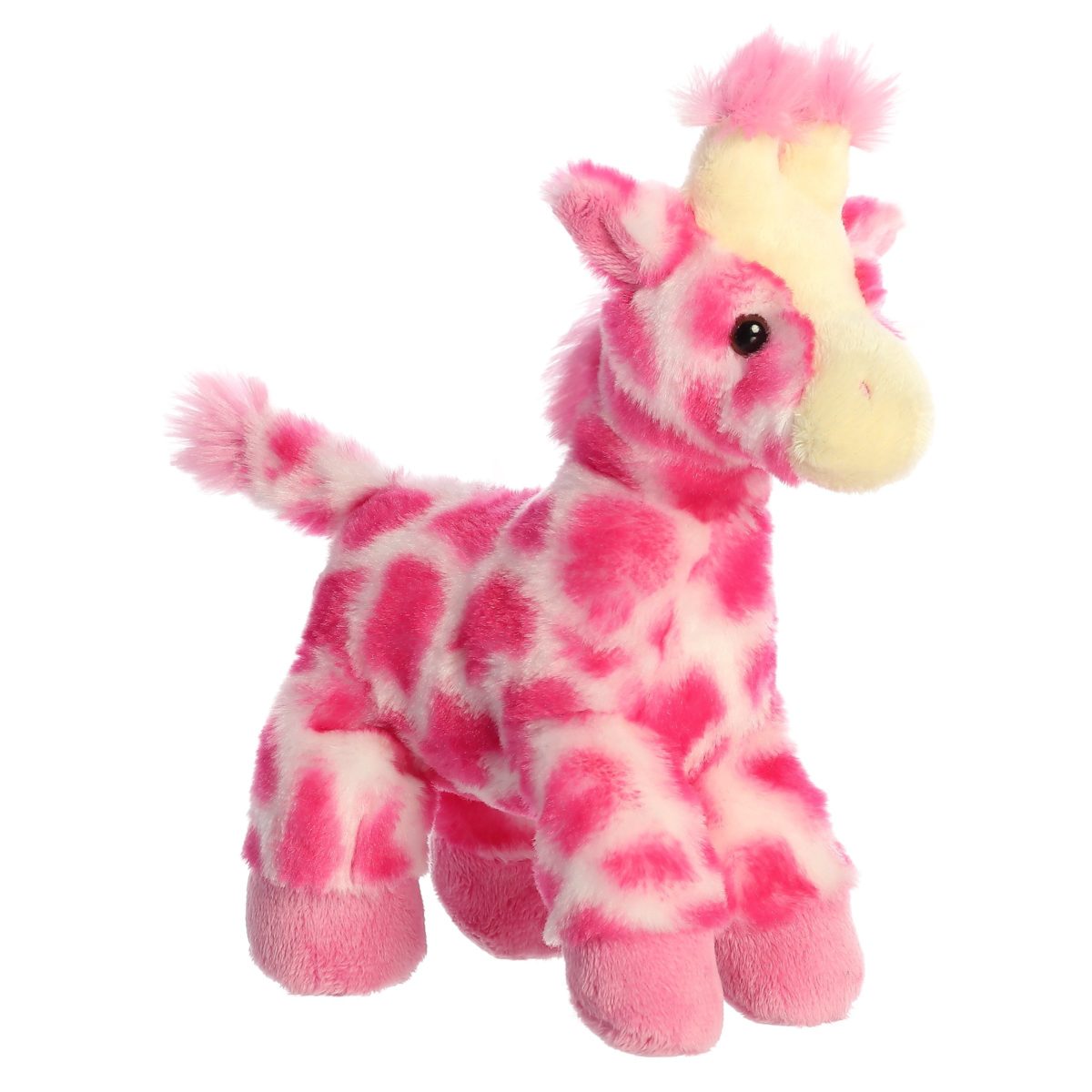 Fuschia Giraffe Mini-Flopsie Plush
