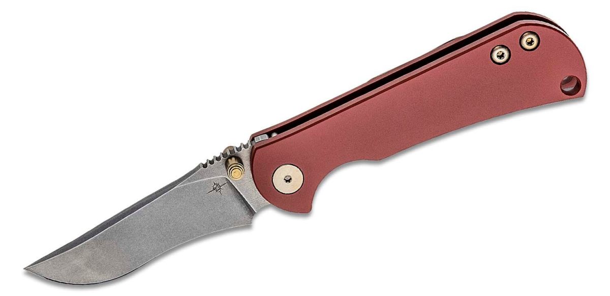 Toor Knives Ruby Titanium Chasm Folder