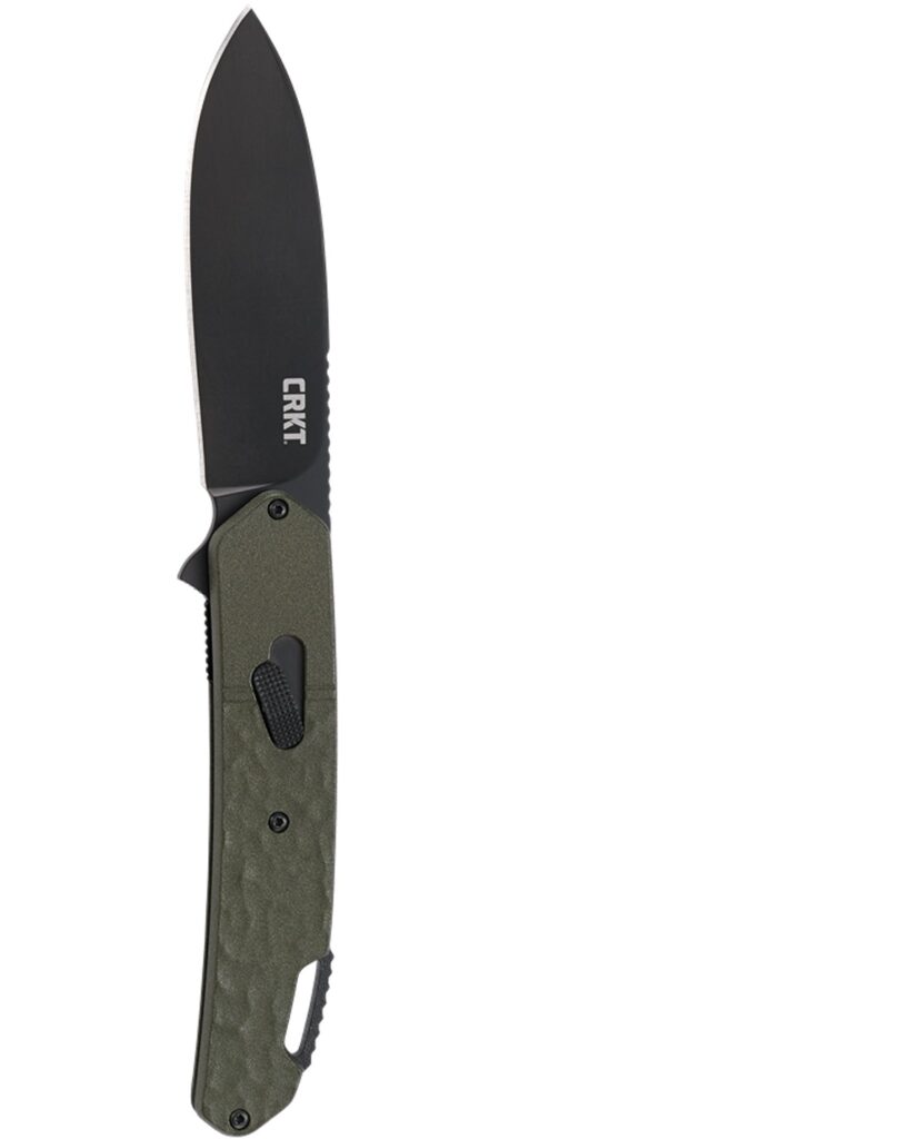 CRKT Bona Fide Taschenmesser – Linerlock, D2-Stahlklinge 89 Mm, Aluminium-Griff, Flipper-Öffner