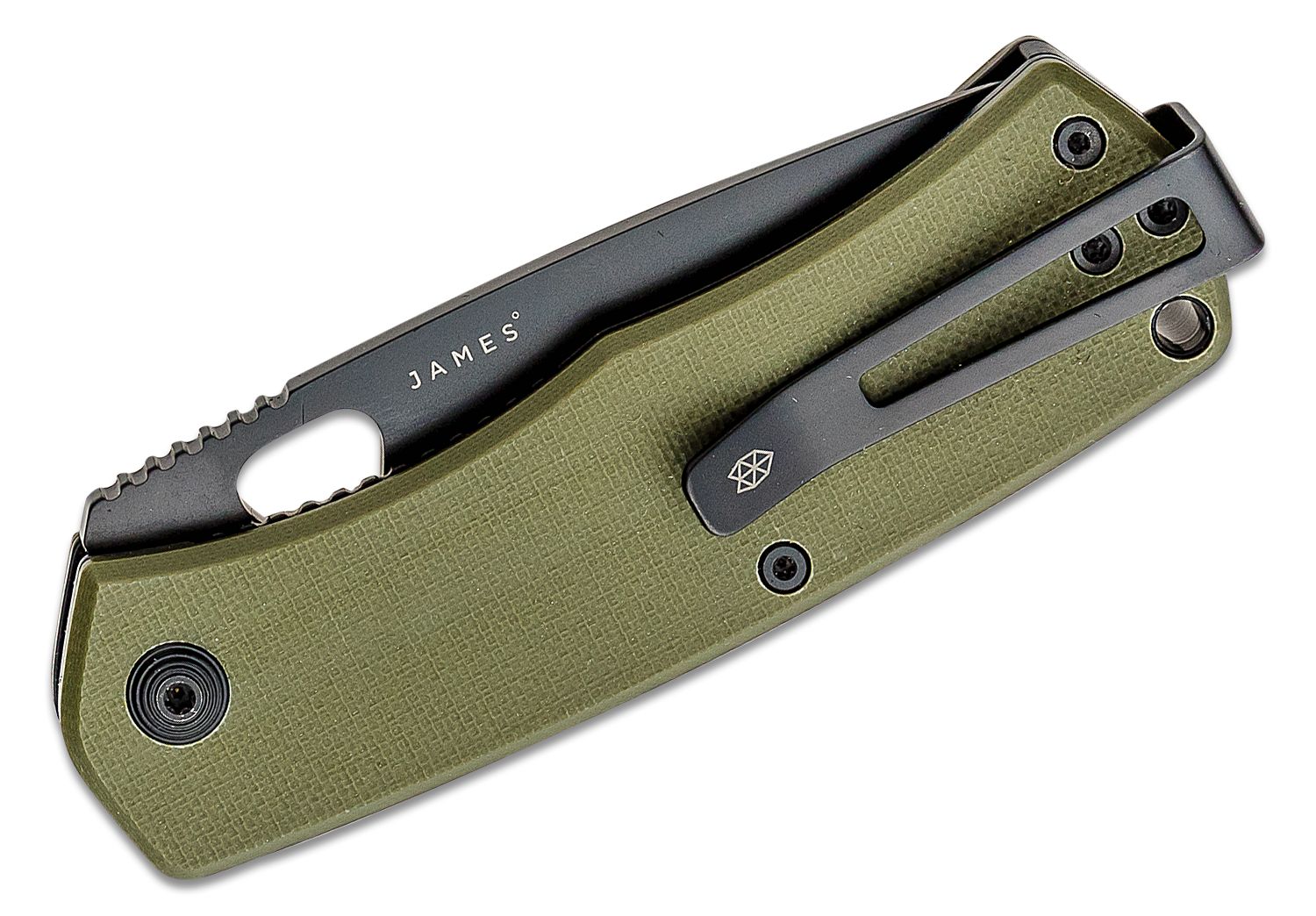 The James Brand OD Green G10 Folsom - Image 2