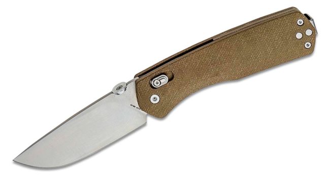 The James Brand OD Green Micarta Carter XL