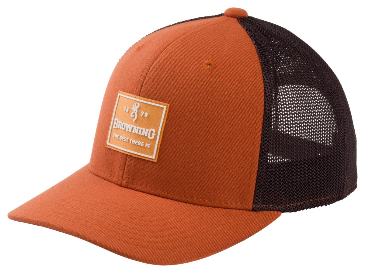 Browning Logo Sparrow Orange Hat