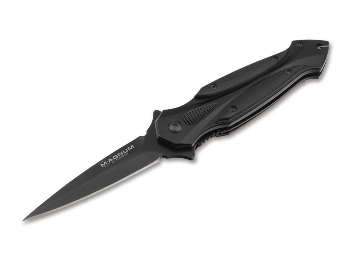 Boker Magnum Black G10 Star Fighter Flipper