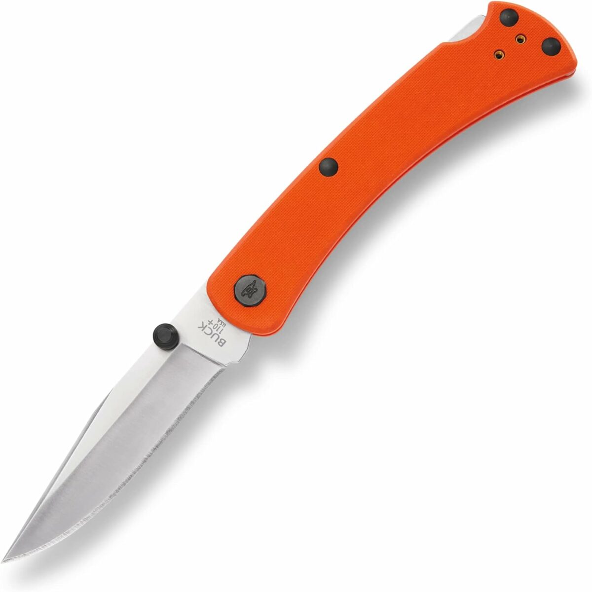 Buck Orange G10 Slim Pro 110 TRX Folding Hunter - Red Hill Cutlery