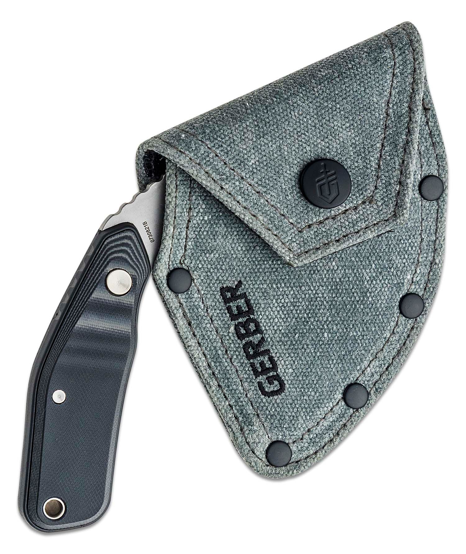 Gerber Downwind Black Grey G10 Ulu - Image 2