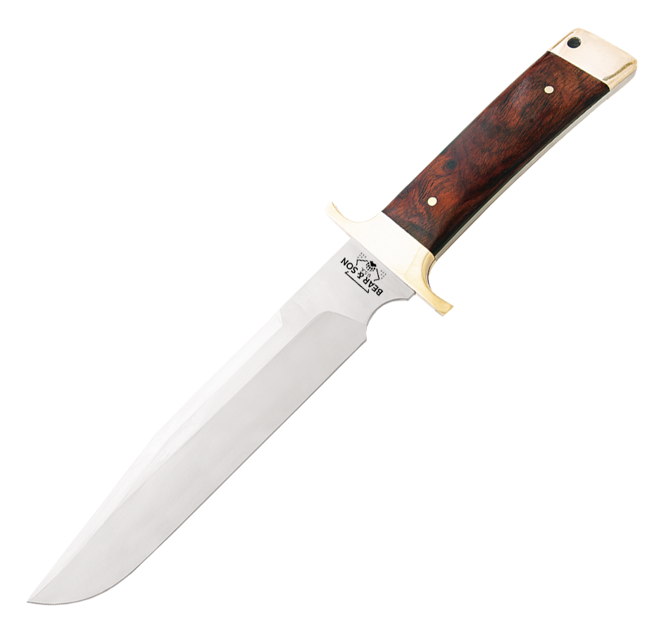 Bear Cocobola Wood Freedom Fighting Bowie