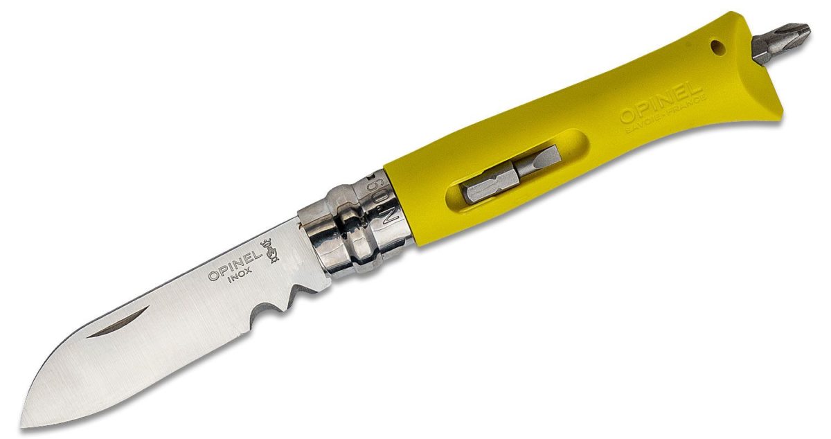 Opinel No.09 Yellow D.I.Y. Multi Function