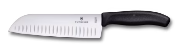 Victorinox Black Classic 7" Santoku Knife