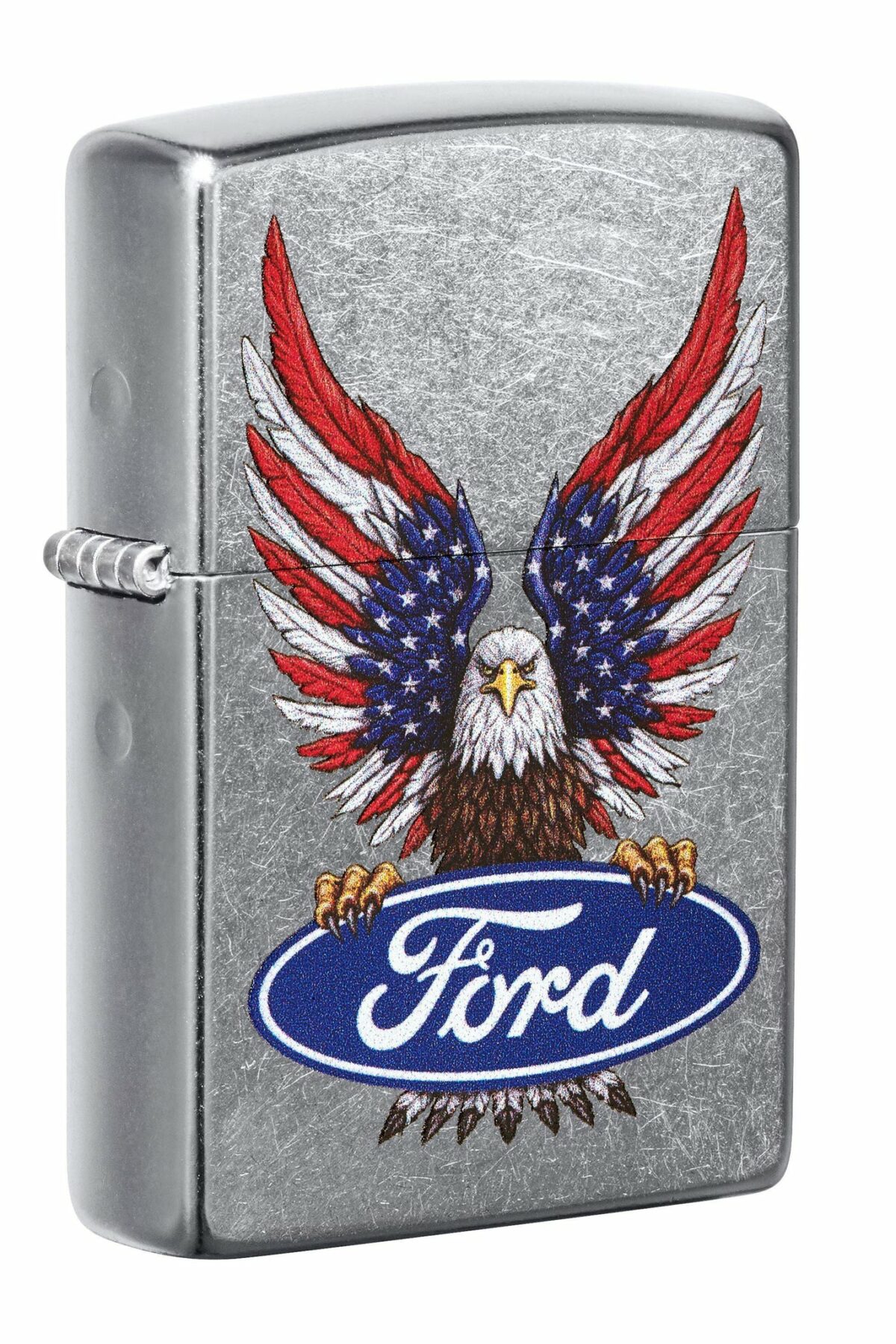 Zippo Lighter Ford Oval Eagle Design