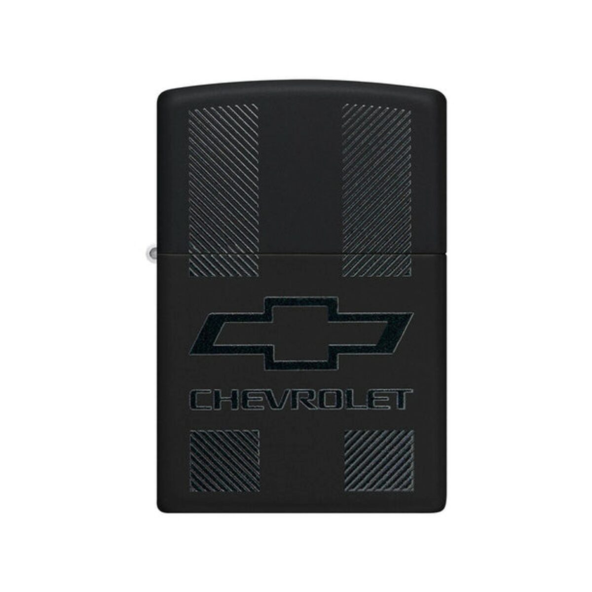 Zippo Lighter Black Chevrolet Logo